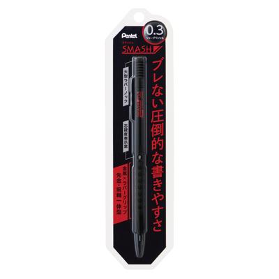 Pentel Mechanical Pencil Smash 0.3mm Black XQ1003-1N