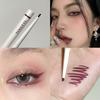 Matte Lying Silkworm Eyeliner Gel Stift Wasserdicht Nicht Verschmierend Schnell Trocknend Augen Liner Stift Teebraun Lidschatten Stift Make-up