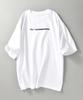 REEMNIK Lettering Print Oversized Round Short Sleeve T-Shirt [2 Colors]