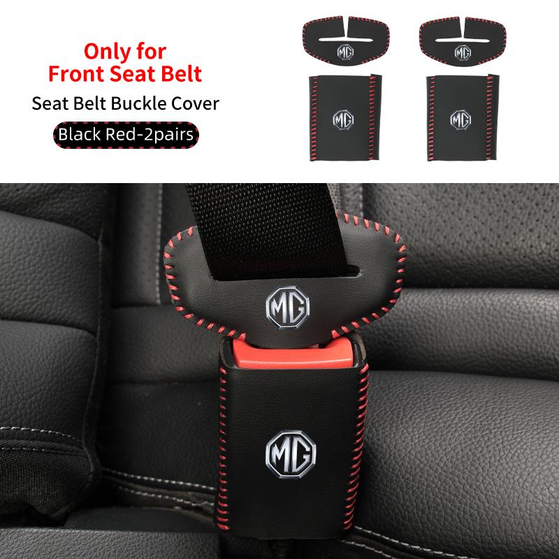 Auto Seatbelt Buckle Cover Car Accessories For MG Morris Garages 6 3 5 7 TF ZR ZS HS GS GT Hector RX5 RX8 350 550 Gundam
