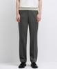 Semi-Wide Hidden Banding Slacks [Light Khaki]