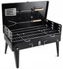 Grill Turystyczny Przenośny W Walizce 42 X 22 Cm + Przybory Do Grillowania