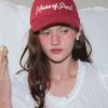 HOUSE of POND Chain Logo Ball Cap_red