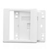 1Pcs CAT5E CAT6 CAT6A CAT7 CAT8 Network Wall Panel LAN Ethernet Cable Interface  Home Office Network