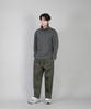 Seinteukeulu Plain Turtleneck Long Sleeve Tee Ppl-884 Slate Gray