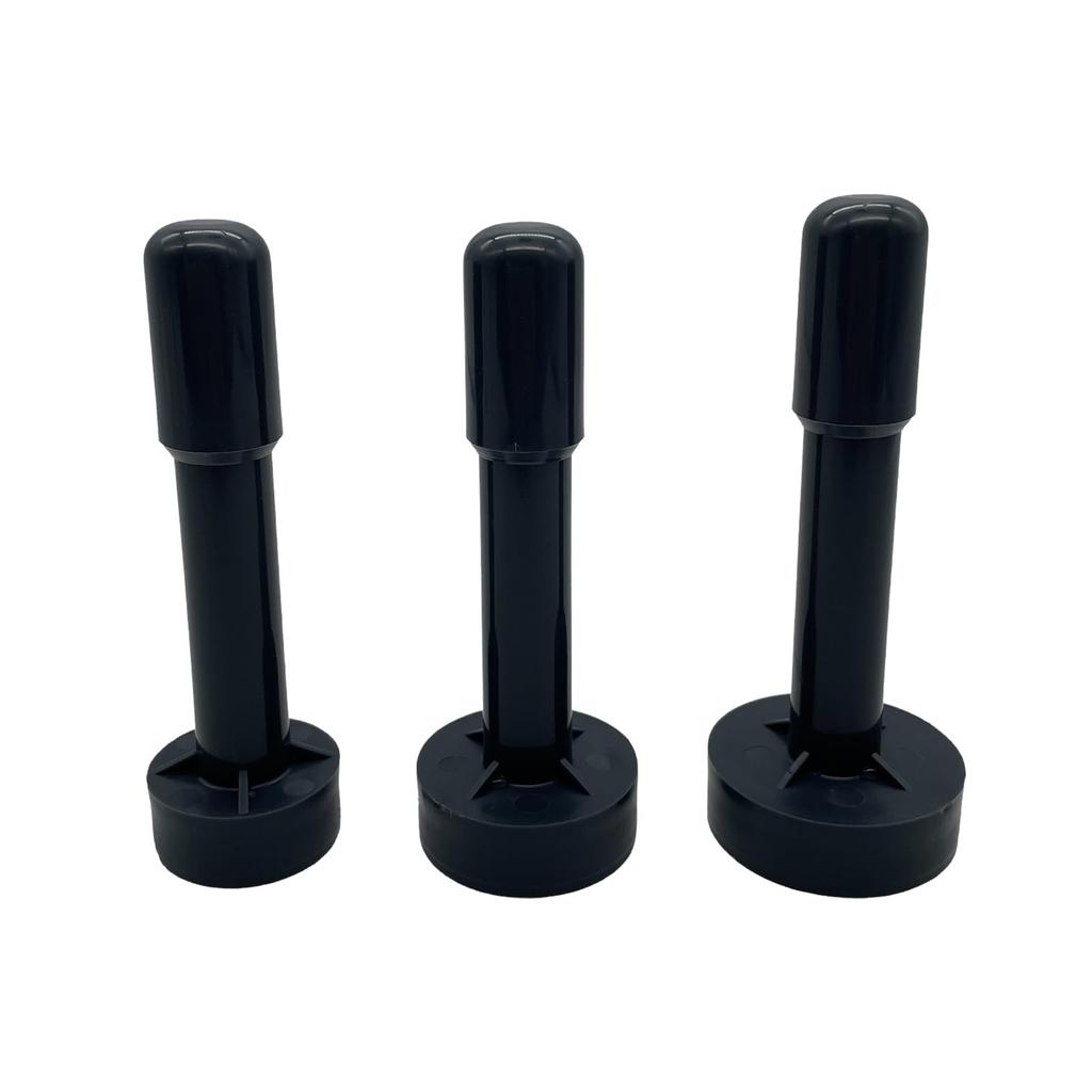 Set mit je 1 Stück der 3 verfügbaren Größen: kleine, mittlere und große, abgerundete zylindrische Ausstecher zur Herstellung von Reis für den Buddha oder den Altar.