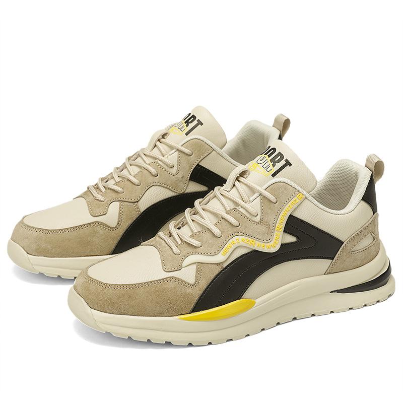 

Мужская обувь, кроссовки для папы, кроссовки для бега 2024 года, новые зимние дышащие кроссовки Forrest Gump, мужская повседневная спортивная обувь, мужская модная обувь 39 бежевый