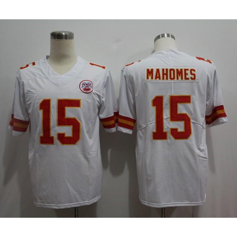 Kansas City Chiefs NFL Football Jersey Mahomes 15 55 87 Fan Apparel Cotton Blend Performance Tee Men Women