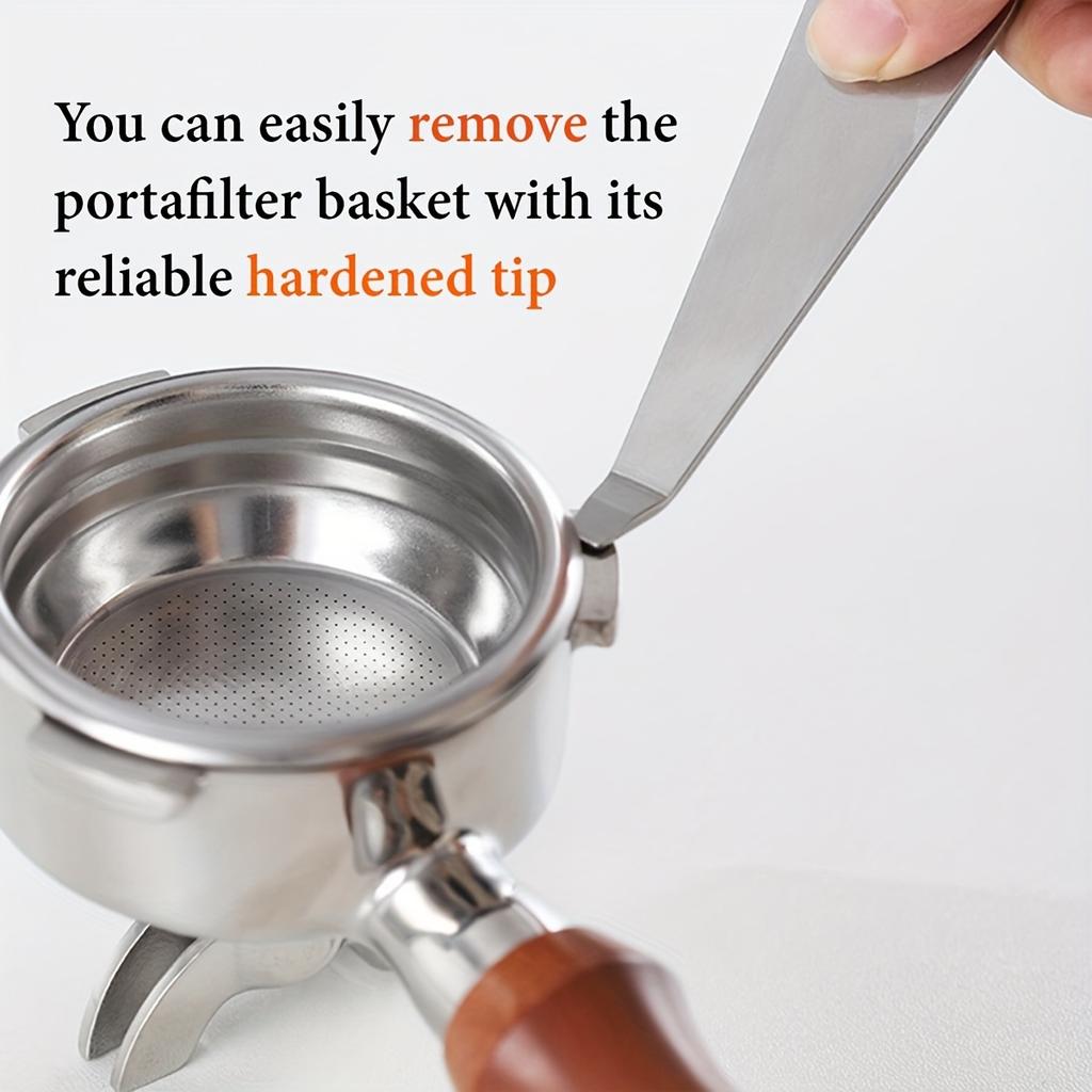 D2 Portafilter Basket Remover Tool, More Reliable Improved Design Cleaning Prying Tool, Coffee Portafilter Basket Remover Tamper
