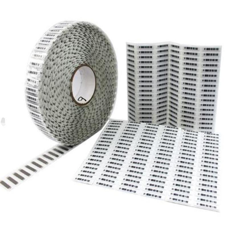 5000pcs/lot EAS Gate Sensor Retail Security 58khz AM Supermarket Anti-theft DR Label AM 58khz Soft Label Sticker