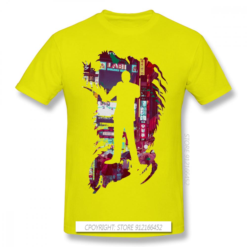 Yakuza Kiwami Kazuma Kiryu Majima Yumi Game TShirts For Men Dragon Of Dojima Funny O-Neck Cotton T Shirt