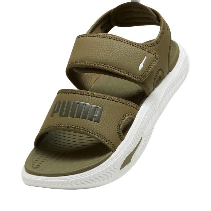 Puma Unisex Olive SoftridePro Sandal 24 Beach Sandals 395429-03
