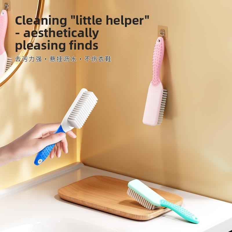 Soft Bristled Long Handle Powerful Stain Remover Household Cleaning Brush