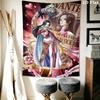 Boa Hancock Wall Tapestry Aesthetic Wall Hanging Printed Fabric Blanket Decorative Tapestries For Bedroom Living Room Home Decor