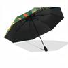 1pc Christmas Tree Automatic Folding Umbrella - Design, Durable Iron Frame for Travel, Outdoor, Beach Fashion Accessory a0920040