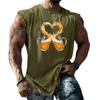 Men Sleeveless Tank Top Loose Fit Casual Streetwear Summer Muscle Shirt Beer Festival Graphic Print Lightweight Breathable Vest