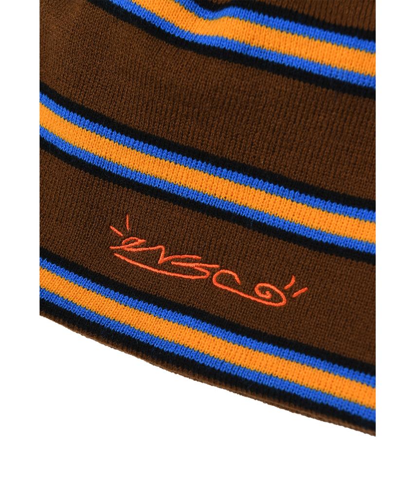 Ialeseuko Reversible Knit Beanie_Brown