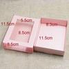 10pcs Kraft/beige/pink Gift Jewelry Package& Display Window Box DIY Slide Box for Wedding Favors/products Display Show