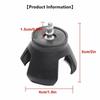 Golf Ball Pick Up Clamp - Rubber Zinc Alloy Practical Golf Training Aids Supplies Accessories Tool