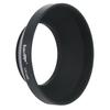 Haoge Round Metal Lens Hood for Panasonic LUMIX and Leica Digital Cameras LH-U43 Screw-in DMC-LX100 D-LUX