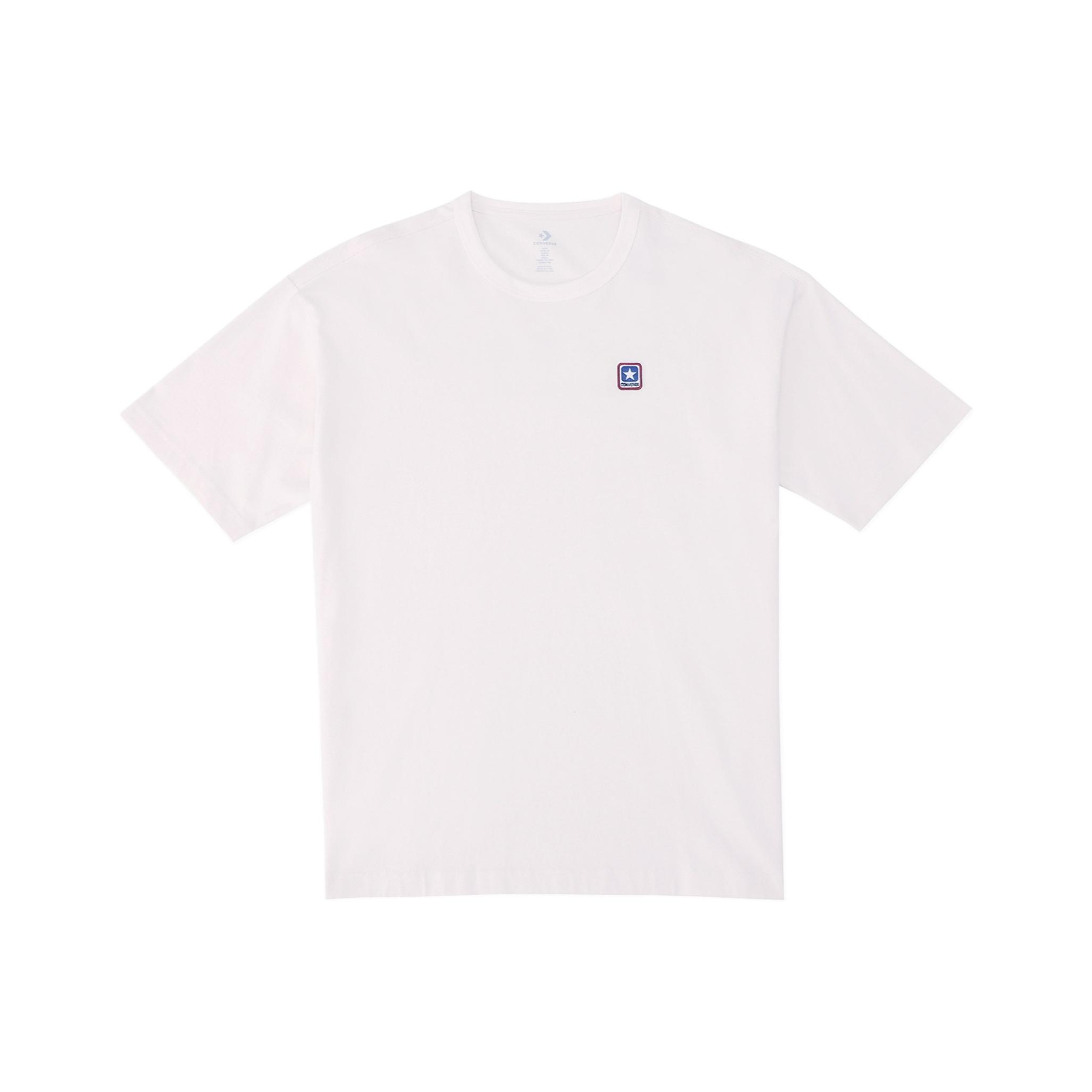 Converse T Shirts Unisex White Crew Neck Moderate UCJ437-W2Y L