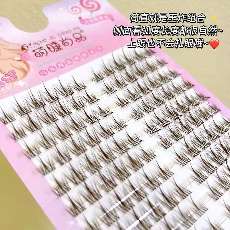 Aimo - Natürliche Wimpernbüschel in Farbe