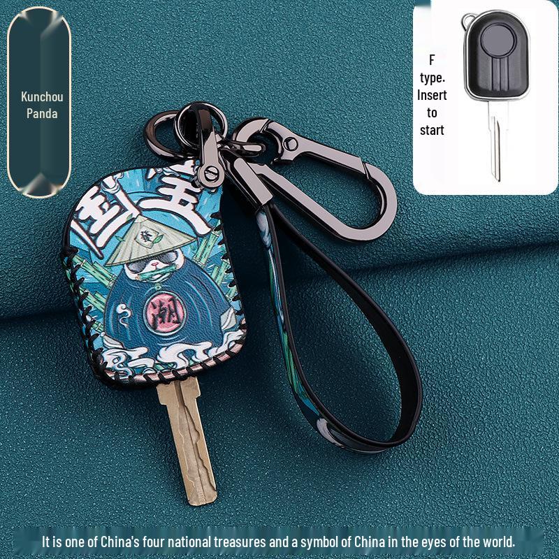 Django 150 Motorcycle Keychain: National Tide Edition