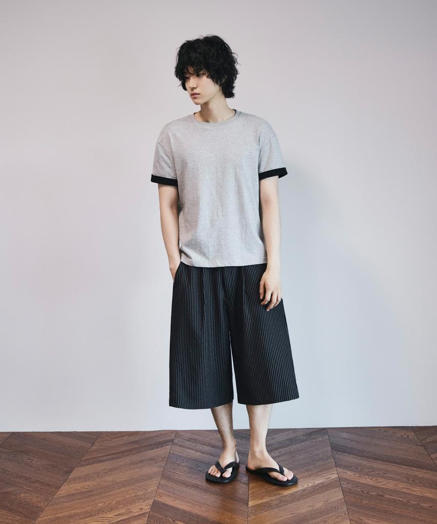 SIGNATURE Everyday Side-Tuck Bermuda Slacks [2 Colors]