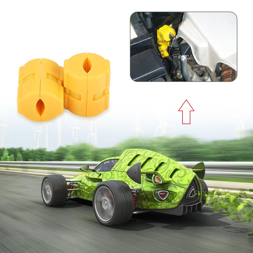 2 Pezzi Risparmiatore di Potenza Magnetico per Benzina e Gas Universale per Tutte le Auto, Moto, Camion Riduci Emissioni