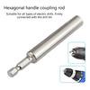 Extended Use High Carbon Steel Hexagon Shank Rod Includes Screw Washer Ensuring Firm Sawing Blade Connection on Drills