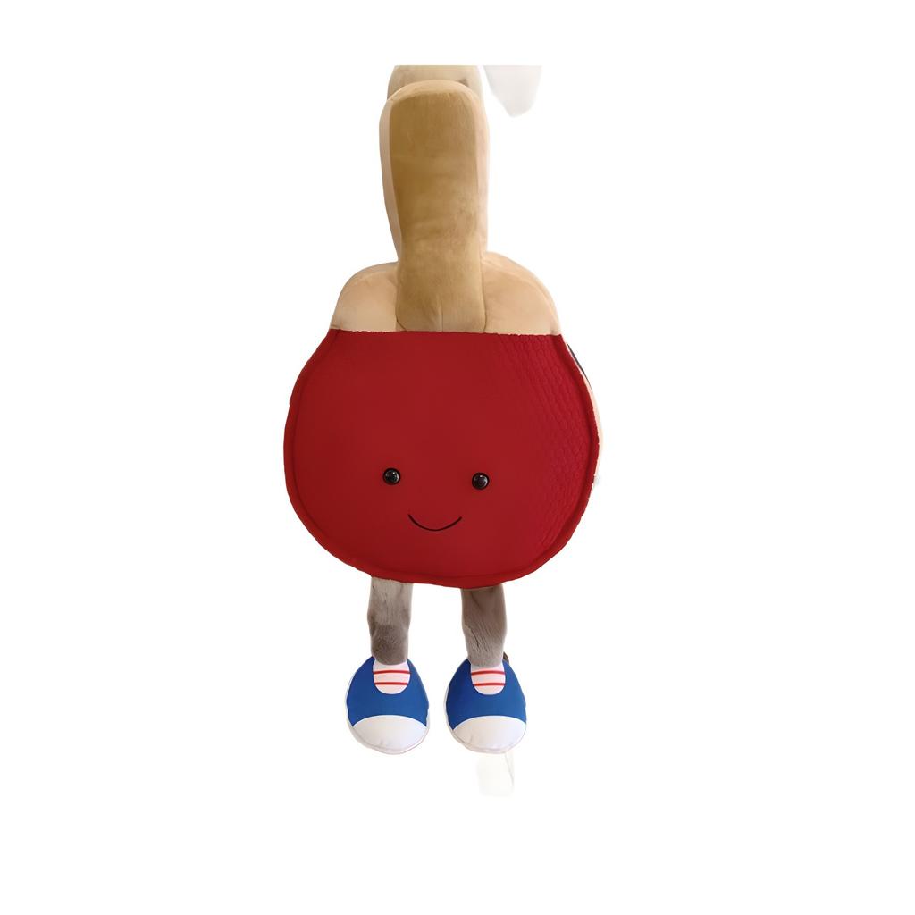 JC Britischer Spaß Tischtennisschläger Puppe Plüschtier Puppe Kreativer Tischtennisschläger Puppe Athleten schicken
