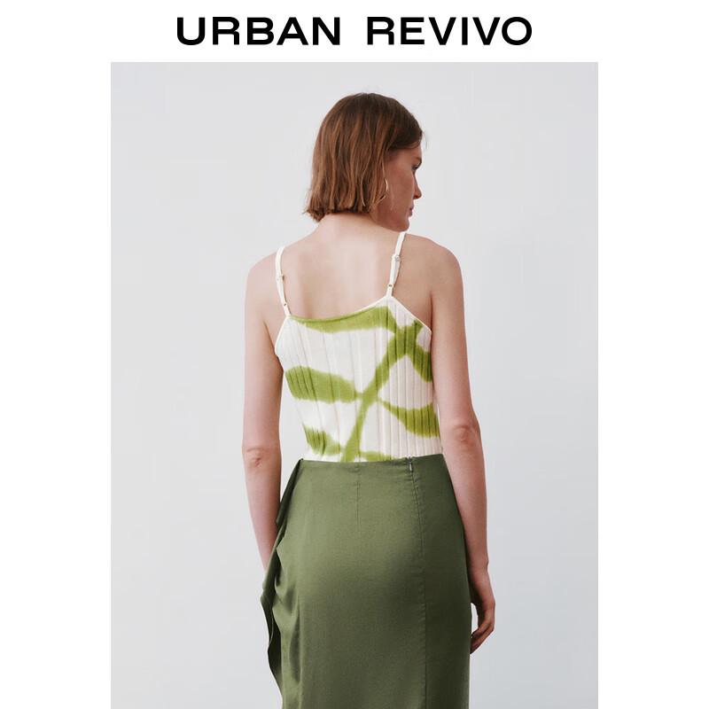 UR Dam Färgblockstickad Camisole