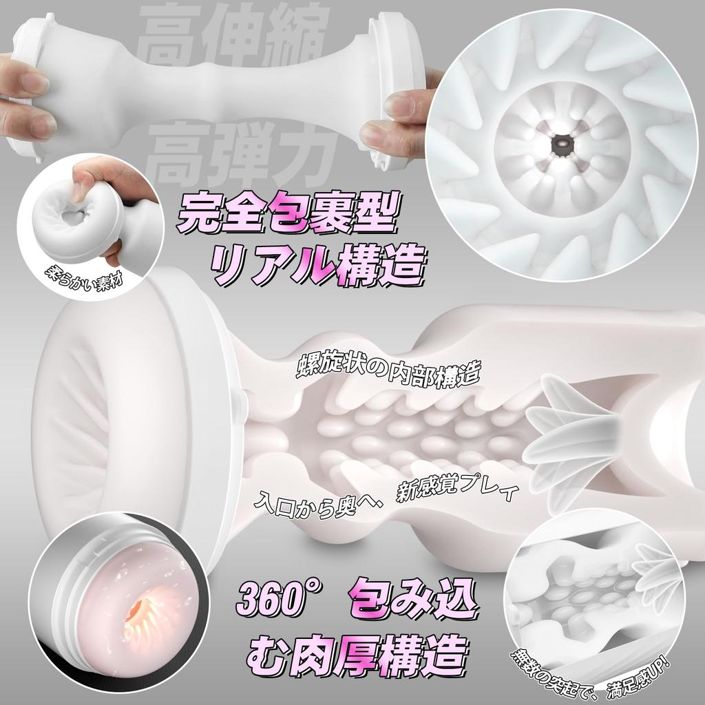 1 in Forced Electric Onahole Climax Pistons 5 Vacuum Suction 10 Powerful Shocks Intelligent Heating Plump Feel LCD Display Packed with This realistic