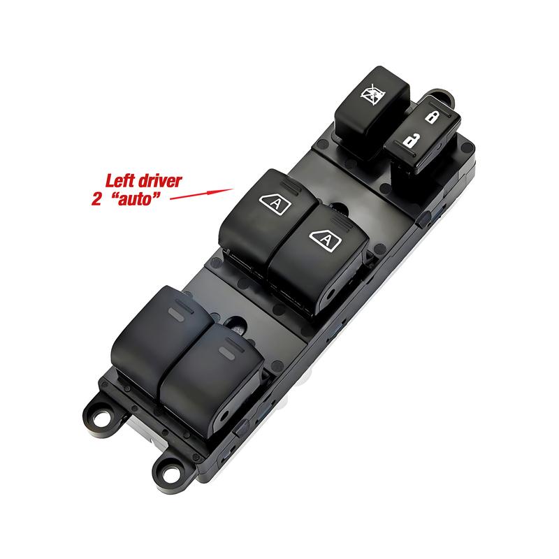 25401-ZL10A 25401ZL10A For Nissan Pathfinder 2007-2012,Front Left Driver Side Power Master Window Glass Lifter Control Switch