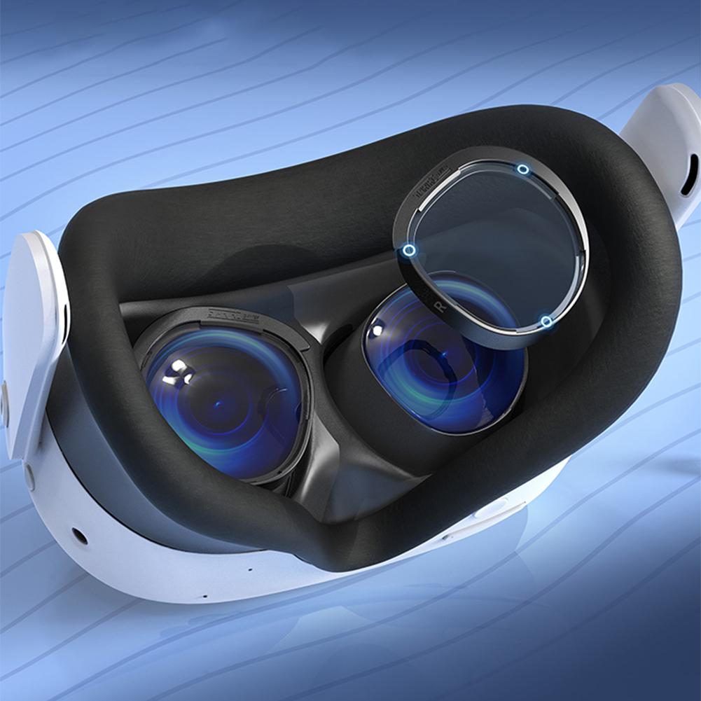 For Meta Quest 3S Anti-Blue Light Lenses Anti-fogging Anti-Scratch Ring Lenses Optical Lenses for Meta Quest 3S VR Glasses