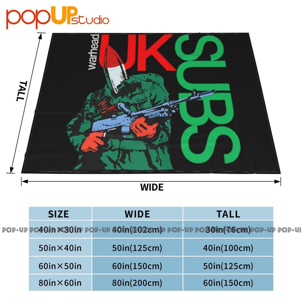Uk Subs Warhead Band Logo Ultra-Soft Blanket Quilt Winter Sofa Cover Bed Covers