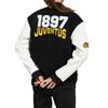 adidas Jaqueta Vrct Juve Unitefit Confortável Macia Versátil Casaco de Algodão de Manga Comprida Jaquetas Femininas Preto JF0451