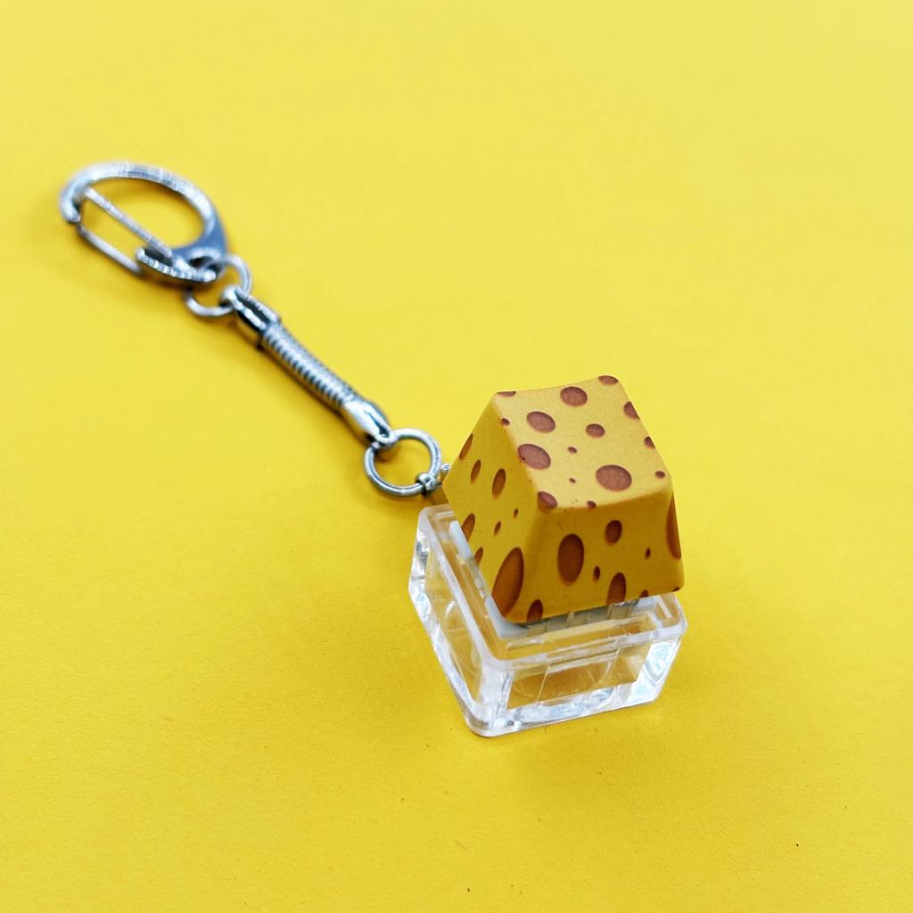 Keyboard Key Toy Party Stress Relief DIY Fidget Button Keycap Fidget Keychain Keyboard Keychain Toys Finger Keyboard