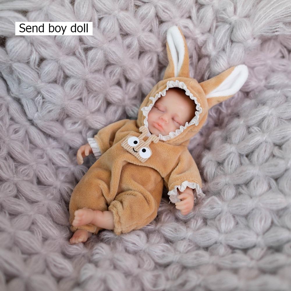 

15 см Мягкий Цельный Силиконовый Симуляционный Кукла Реборн Лулу Моющийся Реалистичный Бебе Кукла Новорожденного Живой Реалистичный Игрушка Куклы для Детей Рождественский Подарок boy doll