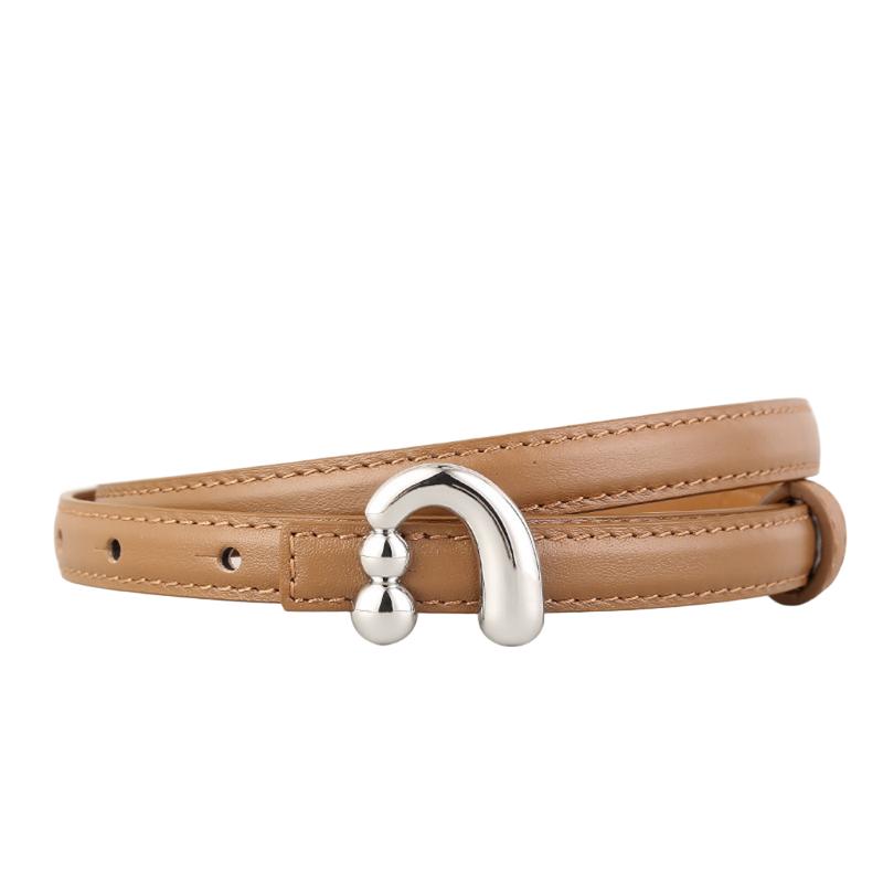 Women S Leather Belt Pin Buckle For Jeans Casual Fashion Accessory