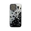 The Broken Pattern Is Suitable for Apple 15 Mobile Phone Case, Colored Silver 14promax, New Creative 13pro Hard Xsmax Tide.