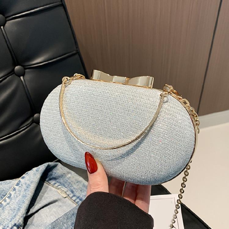 PU Leather Glittering Evening Bag Wedding Crossbody Handbag Purse for Parties
