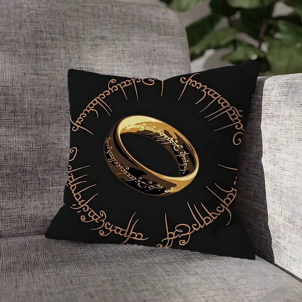 L-Lords of the R-RingES Throw Pillow Case For 55x55cm 30x30cm 50x50cm 45x45cm 40x40cm Square Chair Pillowcase Case