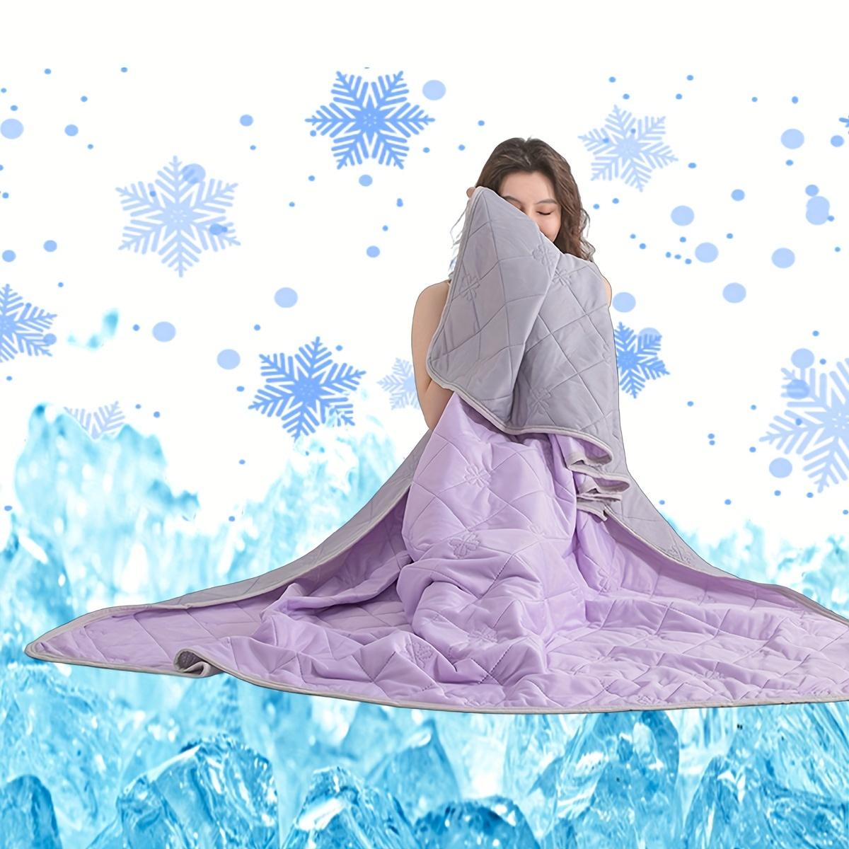 

1 шт. Охлаждающее одеяло Cool Sense для спящих в тепле, охлаждающее одеяло, воздушное охлаждающее одеяло, легкое охлаждающее одеяло, большое 150*200cm