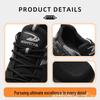 Flyknit Wear-Resistant Steel Toe Work Shoes - Men's Anti-Smash, Anti-Puncture, Soft Sole, Comfortable