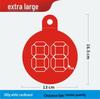 Discount Promotion Tag for Clothing & Accessories Display Stand