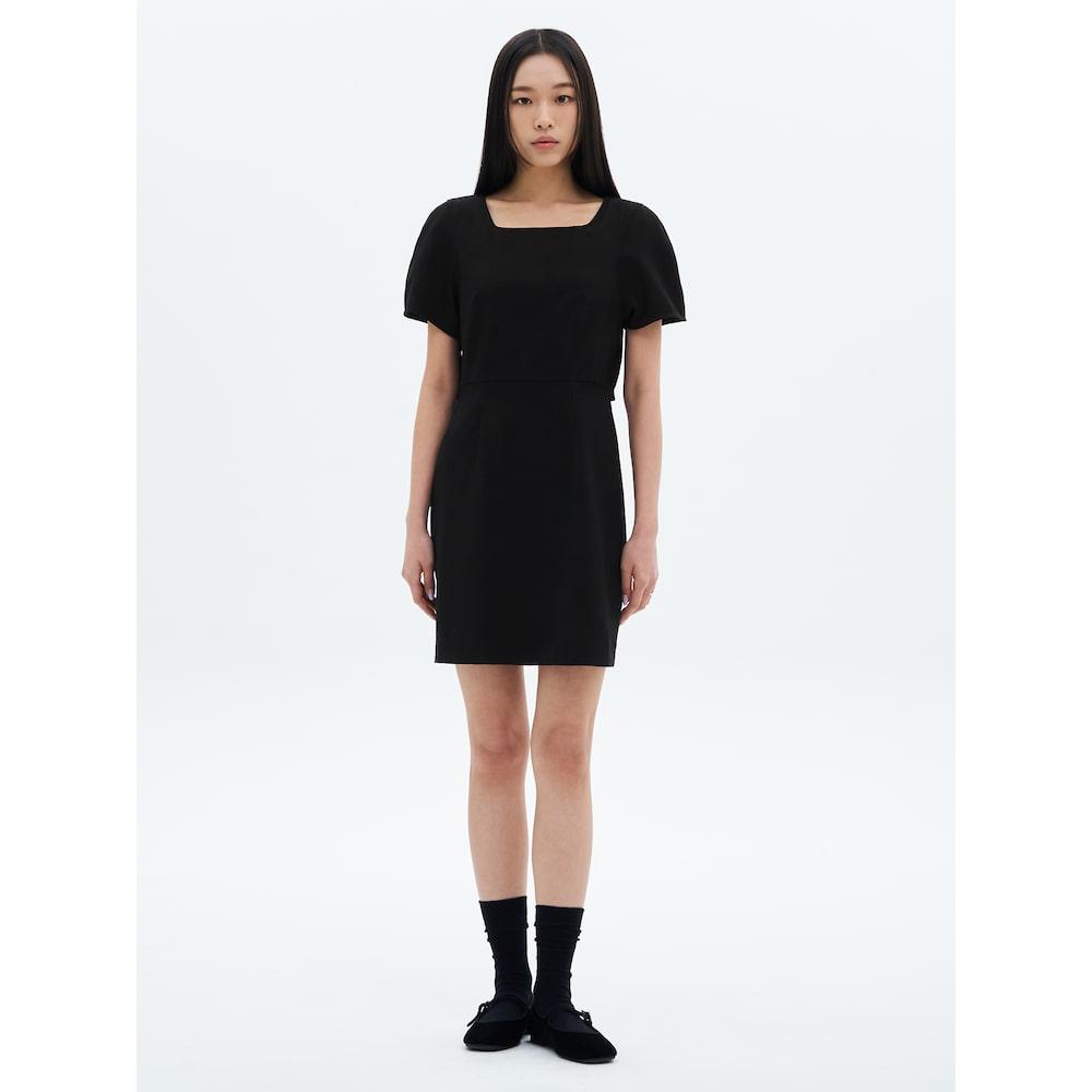 8seconds Mini Short-Sleeve Dress Black