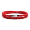 Minimalist 4mm Nylon Rope Bracelet Men Female Attract Magnet Lover Braslet Gift For Couple 100% Stainless Steel Braclet Joias