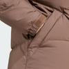 adidas Puffy Down Windproof Waterproof Water-Repellent Warm Sports Casual Puffer Jacket Unisex Jackets Deep-Earth-Brown JM9127