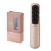 FESTINO Styling Heater Brush (SMHB-049) - Negative Ion Heat Brush, Approx. 140°C - 200°C, with Hair Iron Function, USB Rechargeable, Cordless, Time-Sa